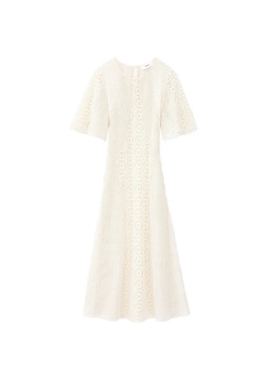 Ba&Sh lace midi dress - Neutrals