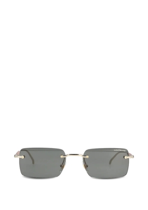 Montblanc Meisterstück Combi square-shaped sunglasses - Gold