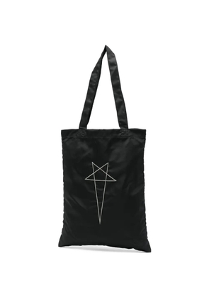 Rick Owens DRKSHDW graphic shoulder bag - Black