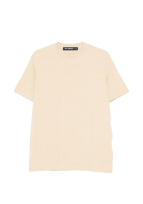 Karl Lagerfeld logo-detail crew neck T-shirt - Neutrals