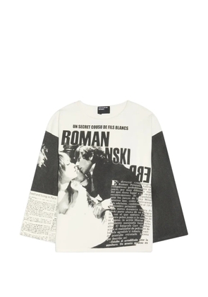 Enfants Riches Déprimés Roman oversized long-sleeve T-shirt - Neutrals