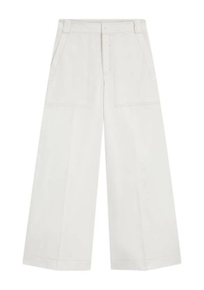 BOSS pocket-detailed trousers - White