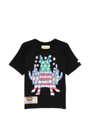 PDF graphic-print T-shirt - Black