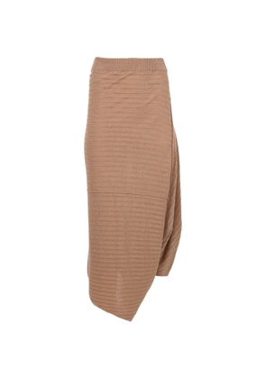 JW Anderson knitted midi skirt - Neutrals