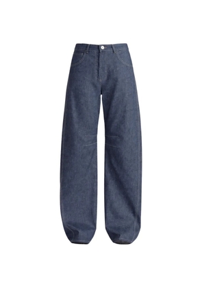 Liviana Conti Leon contrast-stitching jeans - Blue