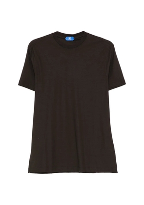 Kired short-sleeve cotton T-shirt - Brown