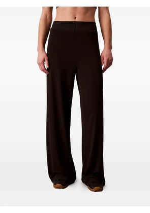 Calvin Klein wide-leg sculpt track pants - Black