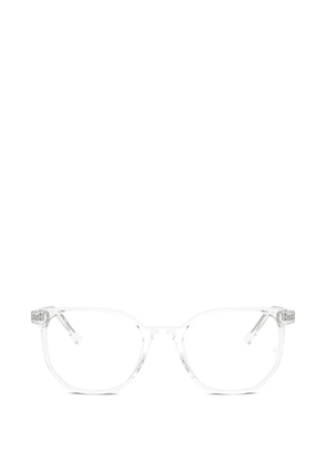 Ray-Ban round-frame glasses - White