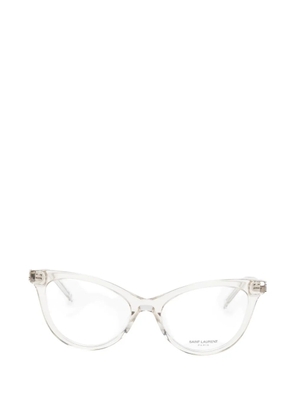 Saint Laurent Eyewear cat-eye glasses - Neutrals