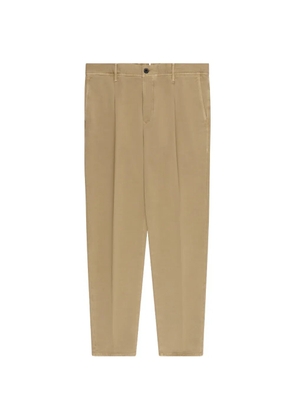 slowear buttoned tapered trousers - Neutrals