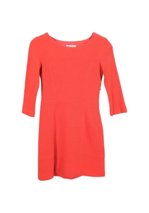 SANDRO zip-up mini dress - Orange