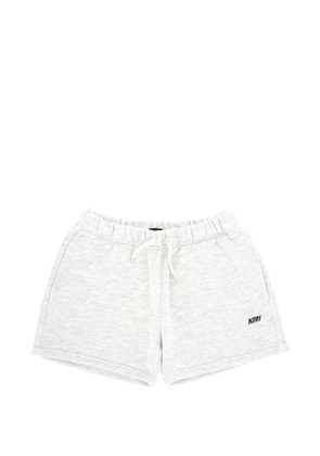 Autry logo-embroidered shorts - Grey