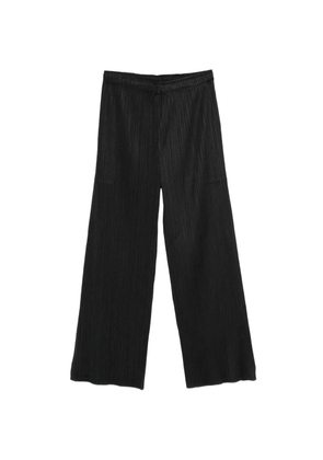 Pleats Please Issey Miyake pleated trousers - Black