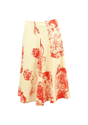 Stella McCartney Pre-Owned floral midi skirt - Neutrals