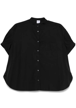 ASPESI poplin blouse - Black