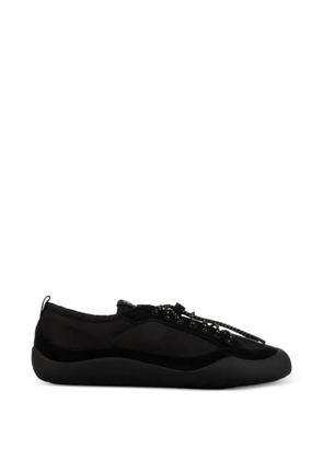 Prada elasticized laces sneakers - Black