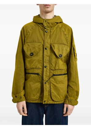 C.P. Company Panama-R goggle-detail hooded jacket - Green