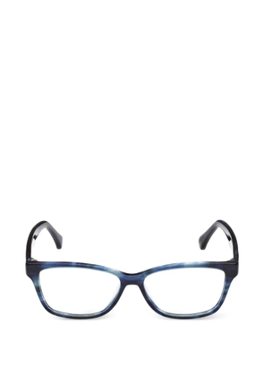 Max Mara Eyewear rectangle-frame glasses - Blue