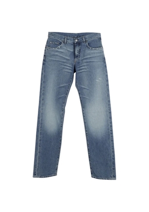 Gucci Pre-Owned light wash straight leg trousers - Blue