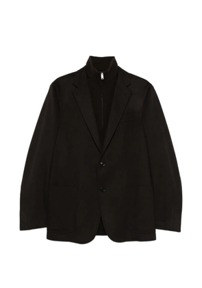 Zegna pockets cashmere jacket - Black