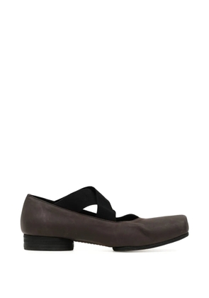 Uma Wang leather flats - Brown