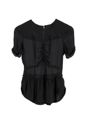 Isabel Marant Vintage gathered blouse - Black