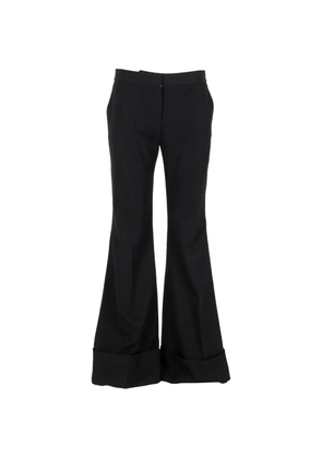 Stella McCartney Pre-Owned boot-cut wool trousers - Black