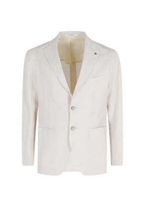 Tagliatore Giacca Montecarlo button single-breasted jacket - Neutrals