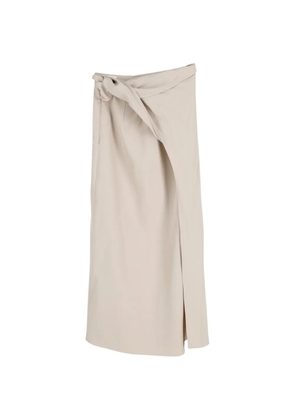 Max Mara wool midi skirt - Neutrals