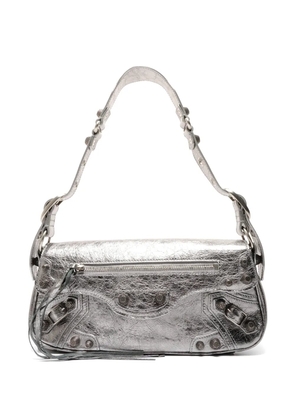 Balenciaga Pre-Owned 2020-2025 XS Le Cagoule studded leather shoulder bag - Silver