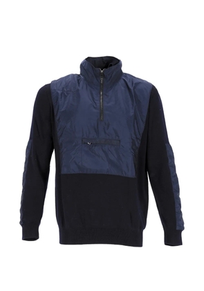 Prada Pre-Owned half-zip sweater - Blue