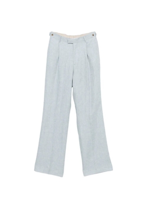 Berwich Simona pleated trousers - Blue