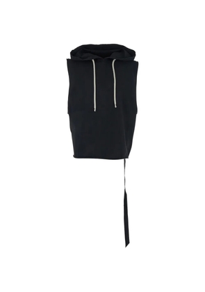 Rick Owens DRKSHDW hooded sleeveless top - Black