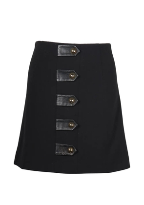 SANDRO button mini skirt - Black