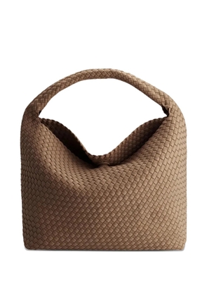 MARREA woven shoulder bag - Neutrals