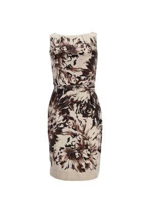 Max Mara printed belted dress - Neutrals