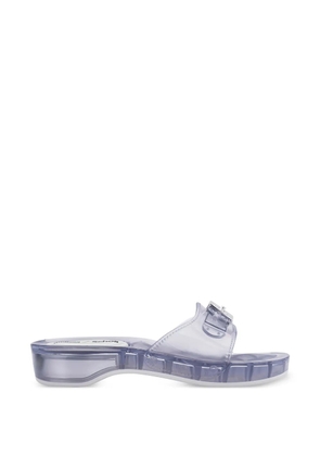 Melissa x Scholl pescura-heel slides - White