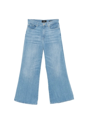 7 For All Mankind wide-leg denim jeans - Blue