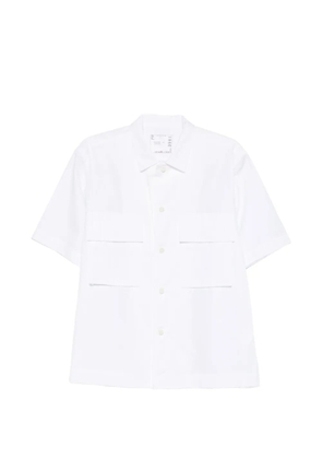 sacai pocket short-sleeve shirt - White
