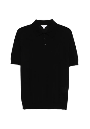 Malo trim polo shirt - Black