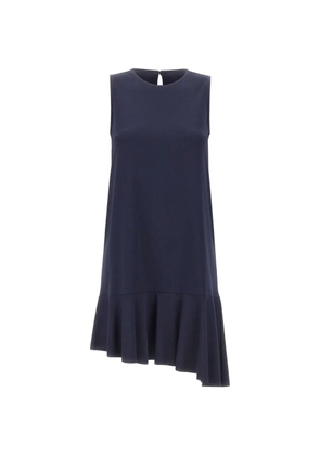 kaos ruffled-hem mini dress - Blue