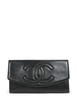 CHANEL Pre-Owned 1994-1996 CC wallet - Black