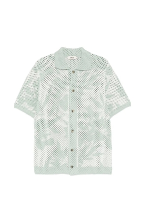 Altea Floreal-print short-sleeve shirt - Green