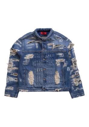 424 Collection Repaired jacket - Blue