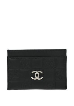CHANEL Pre-Owned 2003 icon cardholder - Black
