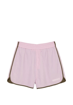 Iceberg logo-patch shorts - Pink