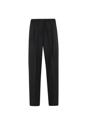 Seventy pleated trousers - Black