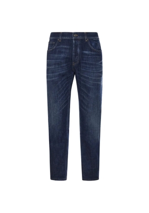 DONDUP contrast-stitching jeans - Blue