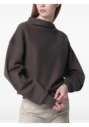 6397 dropped-shoulder sweatshirt - Brown