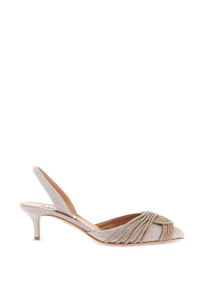 Aquazzura Gatsby slingback pumps - Neutrals